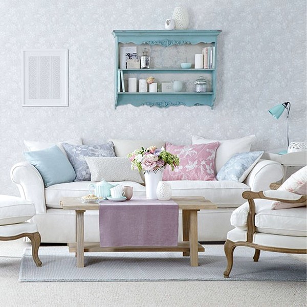 Ide Desain Wallpaper Dinding Ruang Tamu Minimalis Sederhana Motif Bunga Nyaman Elegan Mempesona Cantik Mewah Terbaru