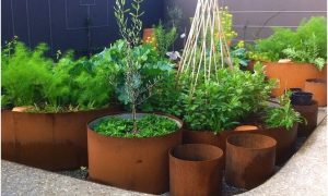 desain taman rumah minimalis lahan sempit modern unik terbaru