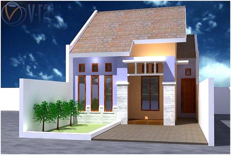 Model desain rumah minimalis 1 lantai tampak depan elegan terbaru