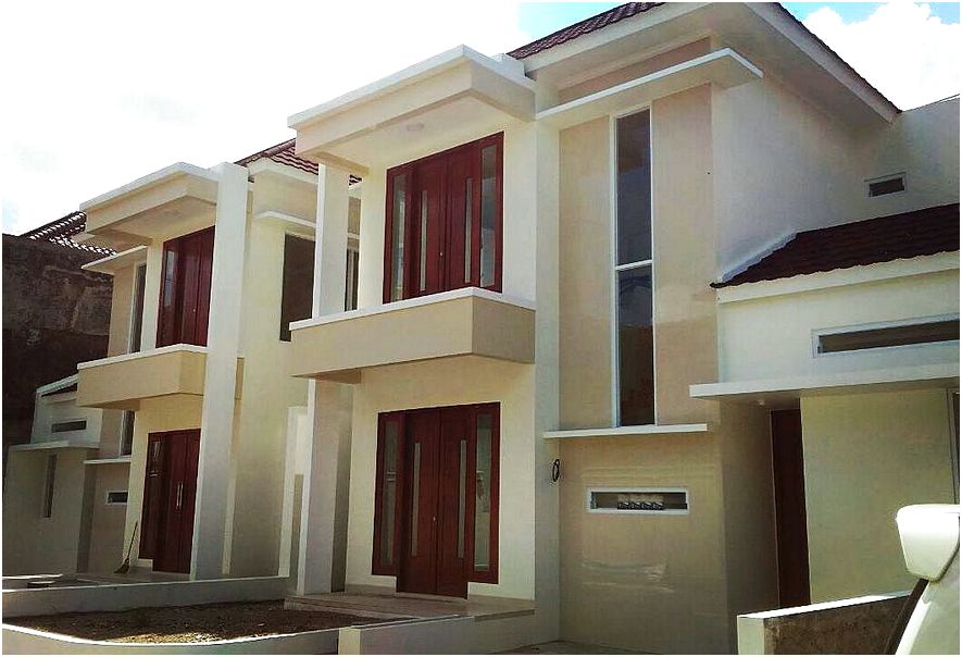 Desain Rumah Minimalis 2 Lantai Modern Type 45