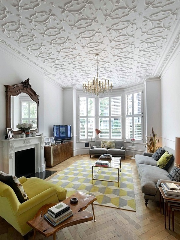 Model Plafon Gypsum Elegan Mungil Kecil