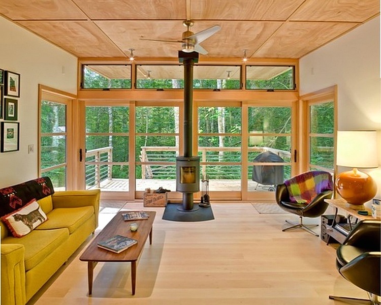 Model Plafon Triplek Kayu Elegan Terbaru