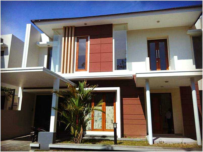 Model Desain Rumah Minimalis 2 Lantai Modern Type 45