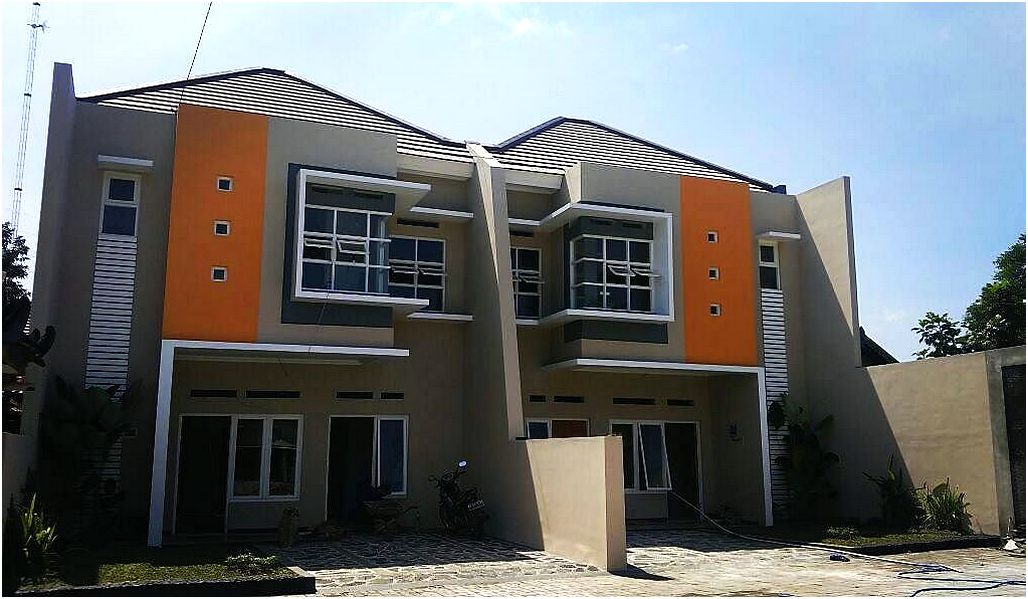 Model Rumah Minimalis 2 Lantai Tampak Depan