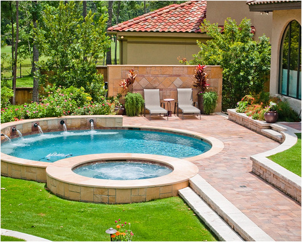 Desain Kolam Renang Dan Taman