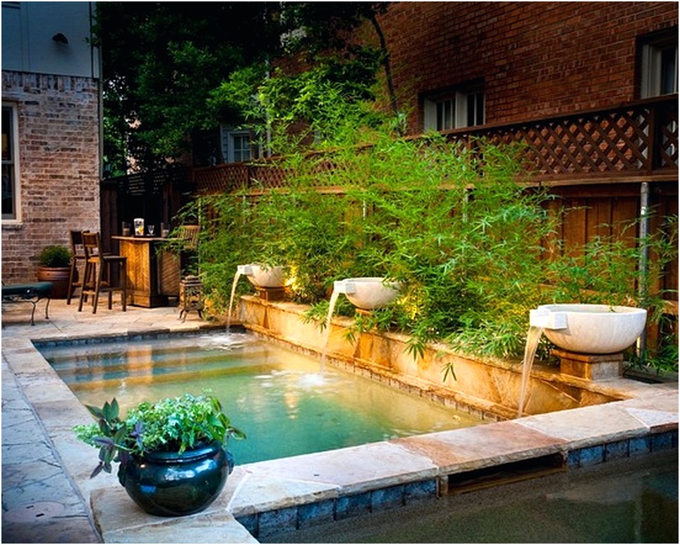 Desain Kolam Renang Mini Terbaru