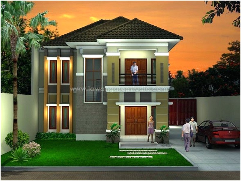Gambar Rumah Minimalis 2 Lantai Baru