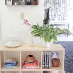 Rak Buku Dinding Ruang Tamu