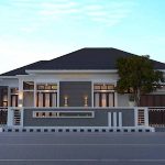 Desain Rumah Minimalis Terbaru Type 45 Dengan Pagar Rumah Minimalis