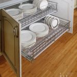 Lemari Dapur Aluminium Rak Piring