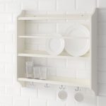 Rak Piring Stainless Rak Piring Tempel Dinding Gantung