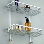Rak Tempat Sabun Kamar Mandi Rak Kamar Mandi Stainless Terbaru Tanpa Paku