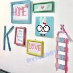 Cara Membuat Kerajinan Tangan Dari Stik Es Krim Beserta Gambarnya Untuk Hiasan Dinding