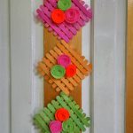 Hiasan Dinding Buatan Sendiri Dari Stik Es Krim