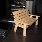 Kerajinan Stik Es Krim Kursi