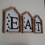 Kerajinan Stik Es Krim Untuk Hiasan Dinding Ruang Makan