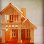 Miniatur Rumah Dari Stik Es Krim Kreasi Dari Stik Es Cream