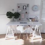 Model Meja Komputer Minimalis Atau Meja Belajar Beserta Laptop