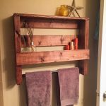 Rak Kayu Kamar Mandi