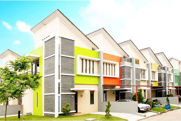 Warna Cat Rumah Minimalis Tampak Depan Kombinasi Lagi Ngetrend