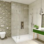 Desain Kamar Mandi Mewah Dengan Keramik Dinding Keren Dan Bergaya Minimalis