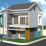 Foto Rumah Minimalis 2 Lantai Sederhana