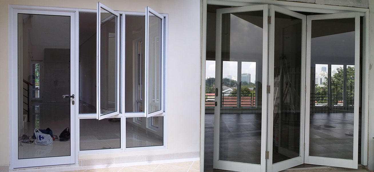 Harga Kusen Pintu Aluminium Minimalis