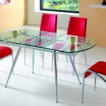 Desain Meja Makan Kaca 4 Kursi