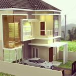 Desain Rumah Modern 2 Lantai Minimalis