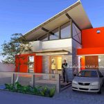 Desain Rumah Modern Dengan Atap Miring Minimalis