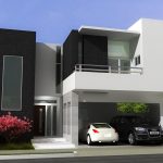 Desain Rumah Modern Mewah Minimalis Tampak Depan