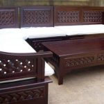 Kursi Kayu Sudut Ruang Tamu Minimalis