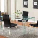 Meja Kaca Ruang Makan Minimalis
