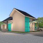Desain Rumah Minimalis Modern Terbaru 1 Lantai Tampak Samping