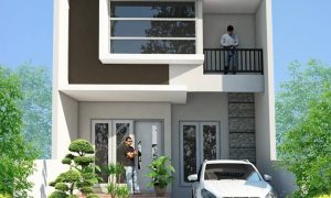 Gambar Desain Rumah Minimalis Modern 2 Lantai
