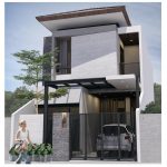 Foto Desain Rumah Minimalis Modern 2 Lantai
