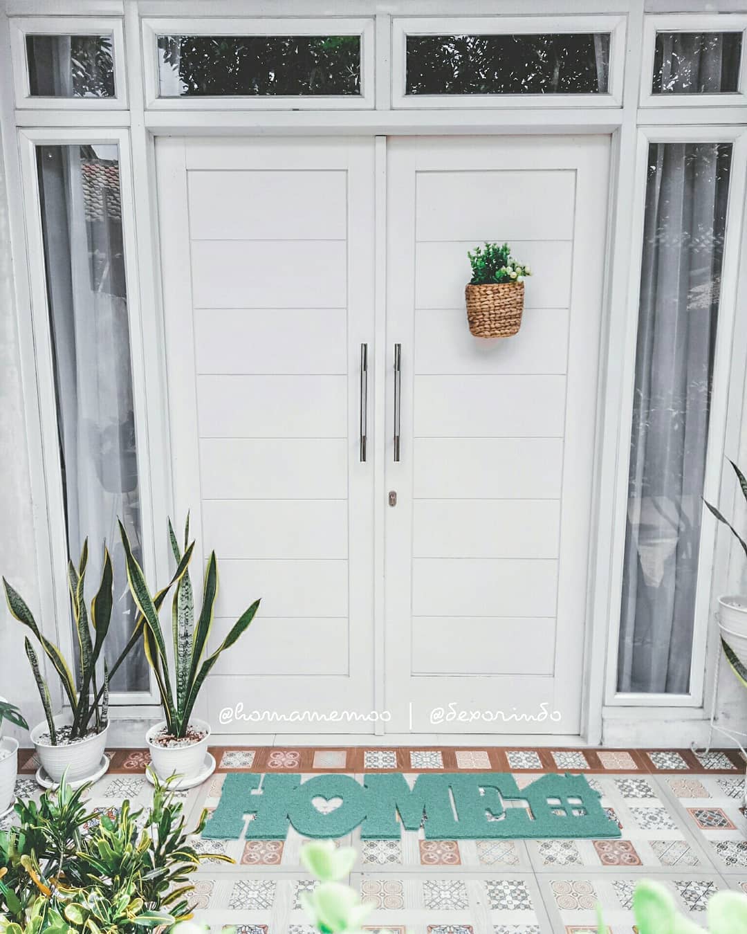 Contoh Model Pintu Rumah Minimalis 2 Pintu Terbaru